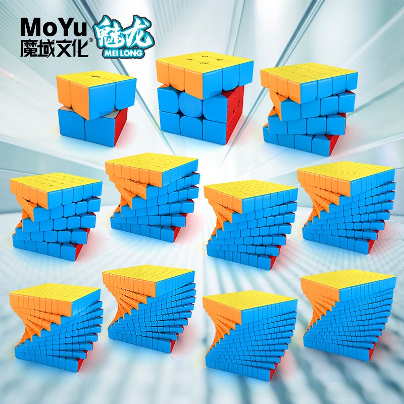 [Picube] MoYu Meilong  ť stickerless 2x2 3x3 4..
